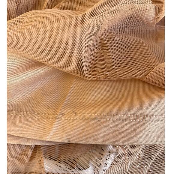 Mac Duggal NWD Style 35109 Size 10 Pink Embellished Flutter Sleeve Maxi Gown - Picture 11 of 15